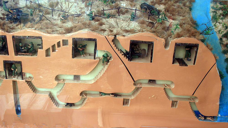 Kết cấu của Địa đạo Củ Chi