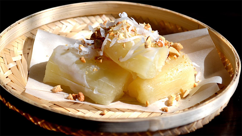 Củ mì nước cốt dừa